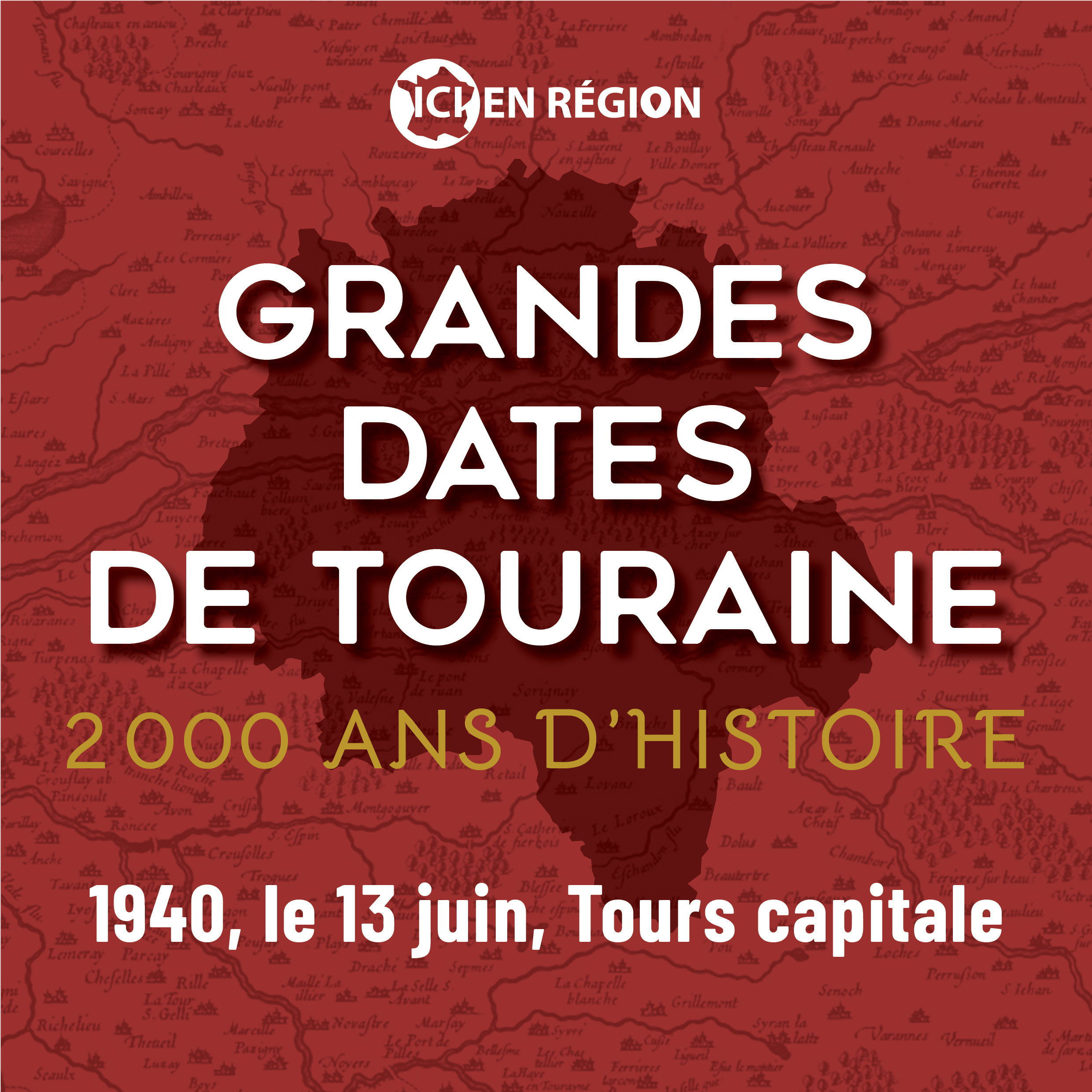 1940, le 13 juin, Tours capitale